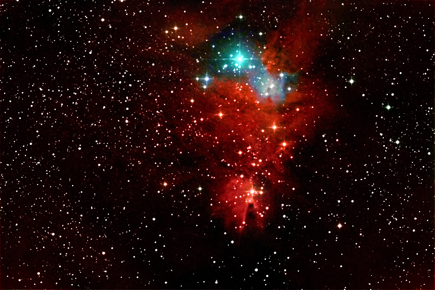 NGC 2264 "Weihnachtsbaumhaufen"